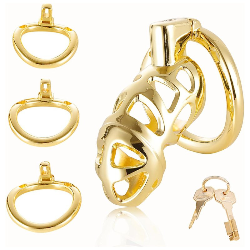 CockLock Cage de chasteté Very Lock 10.5 x 3.5 cm Dorée